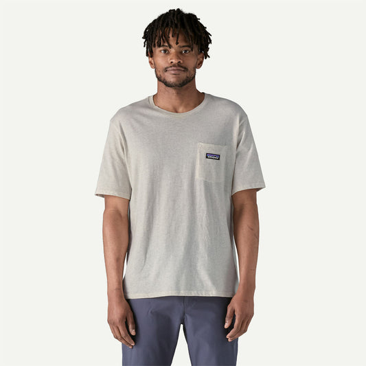 Patagonia Daily Pocket Tee Birch White