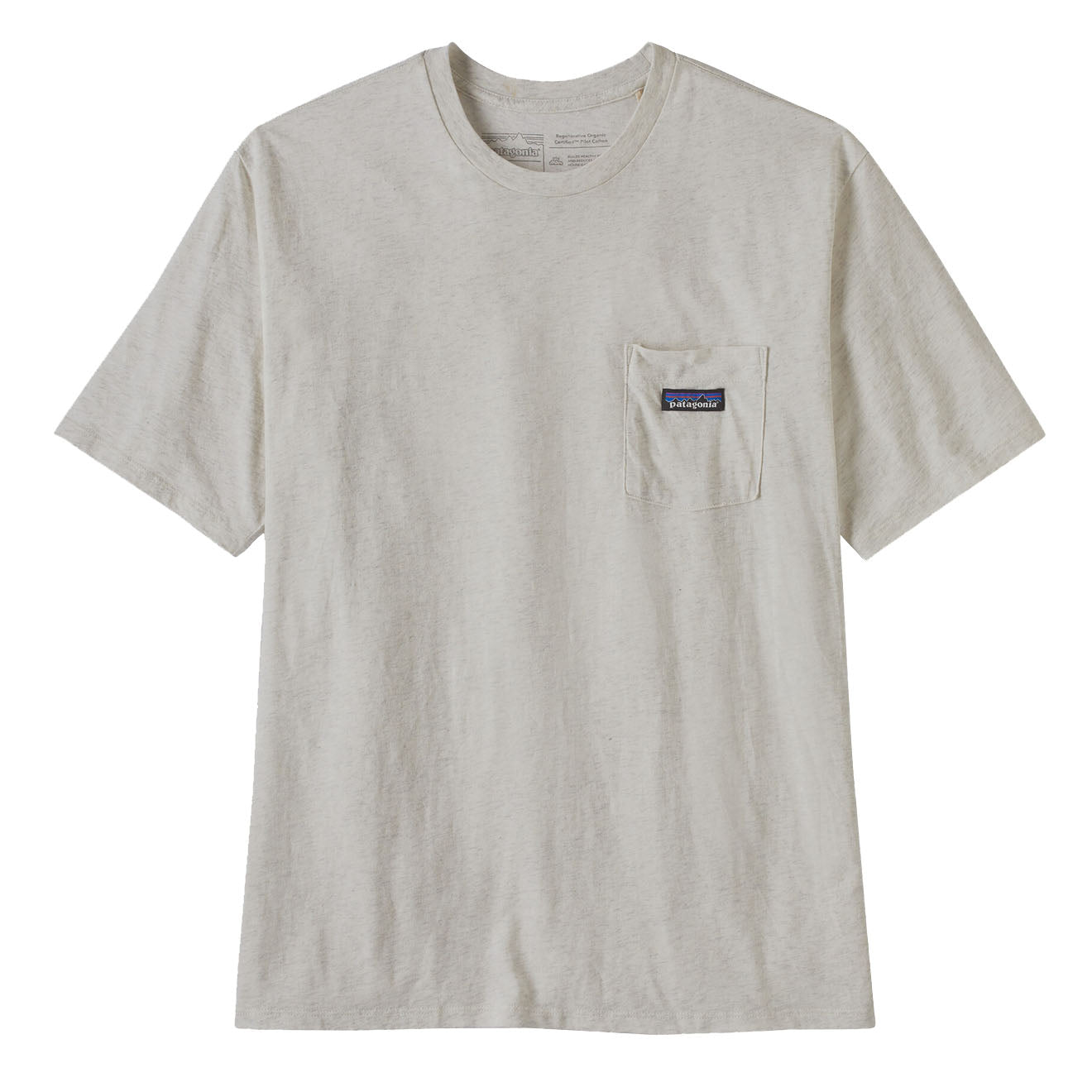 Patagonia Daily Pocket Tee Birch White