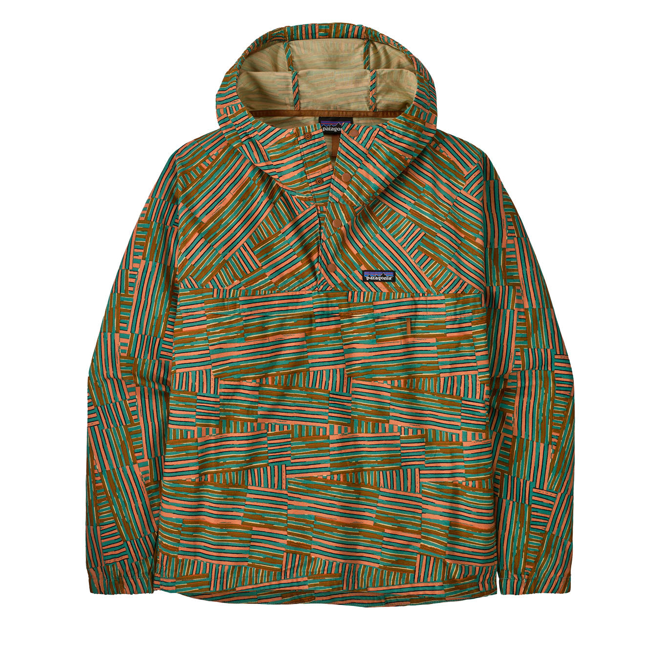 Patagonia Funhoggers Anorak Quilty Fitz / Heartleaf Green