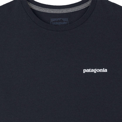Patagonia L/S P-6 Logo Responsibili-Tee New Navy