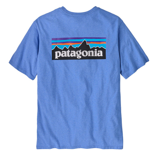 Patagonia P-6 Logo Responsibili-Tee Abundant Blue