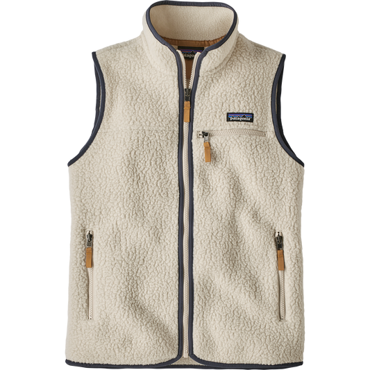 Women's Retro Pile Fleece Vest