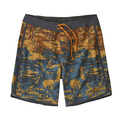 Patagonia Hydropeak Scallop 18" Men's Boardshorts - Gold