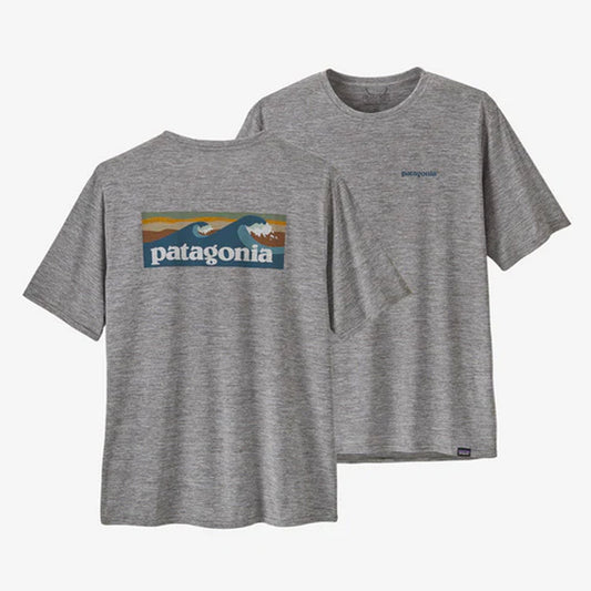 Patagonia Capilene Cool Daily Graphic Men's T-Shirt - Feather Grey
